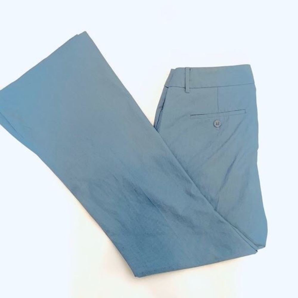 VS Christie stretch cotton pant slate blue 8L NWOT